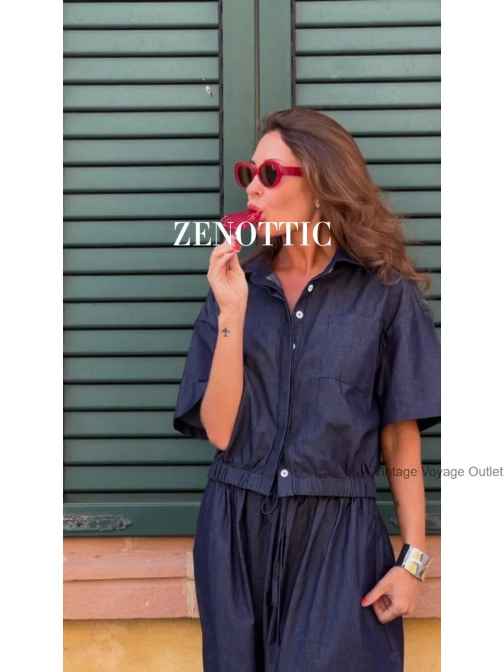 Women's Oval Retro Acetate Sunglasses Polarized UV400 Protection